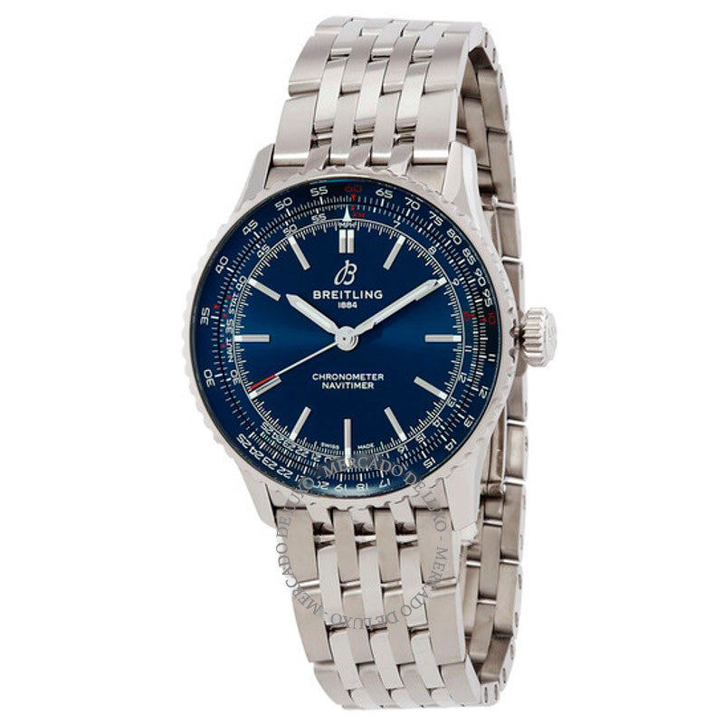 Relógio Navitimer Automático Mostrador Azul 41 mm - Mercado de Luxo - O Maior E-Commerce de Bens, Produtos e Serviços de Luxo do Brasil.