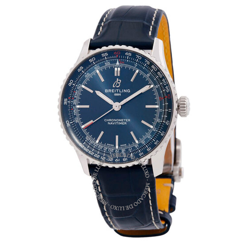 Relógio Navitimer Automático Mostrador Azul 41 mm - Mercado de Luxo - O Maior E-Commerce de Bens, Produtos e Serviços de Luxo do Brasil.