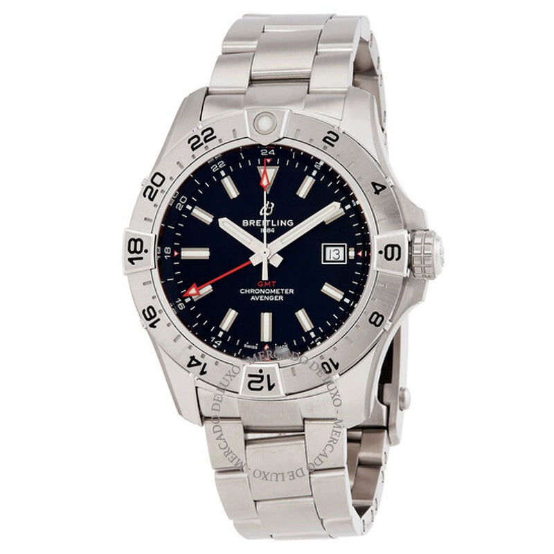 Relógio Avenger Automático Mostrador Preto 44 mm - Mercado de Luxo - O Maior E-Commerce de Bens, Produtos e Serviços de Luxo do Brasil.