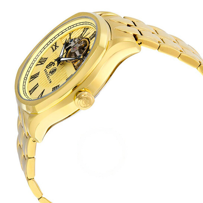 Relógio Brooklyn Dunham Skeleton Automático Mostrador Marfim 46 mm - Mercado de Luxo - O Maior E-Commerce de Bens, Produtos e Serviços de Luxo do Brasil.