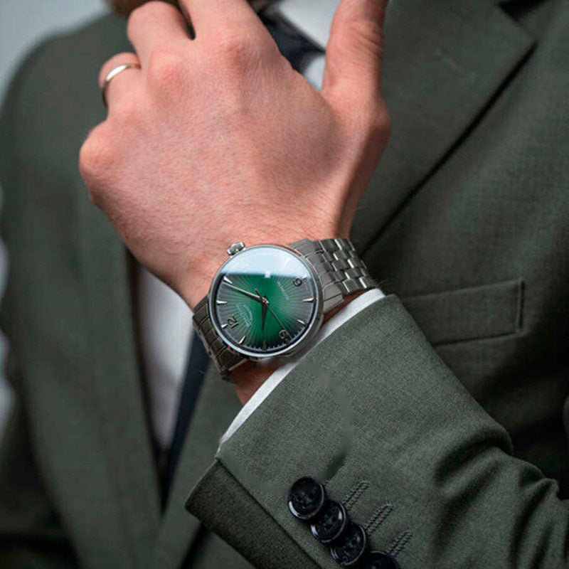 Relógio Stuttgart Automático Mostrador Verde 42 mm - Mercado de Luxo - O Maior E-Commerce de Bens, Produtos e Serviços de Luxo do Brasil.