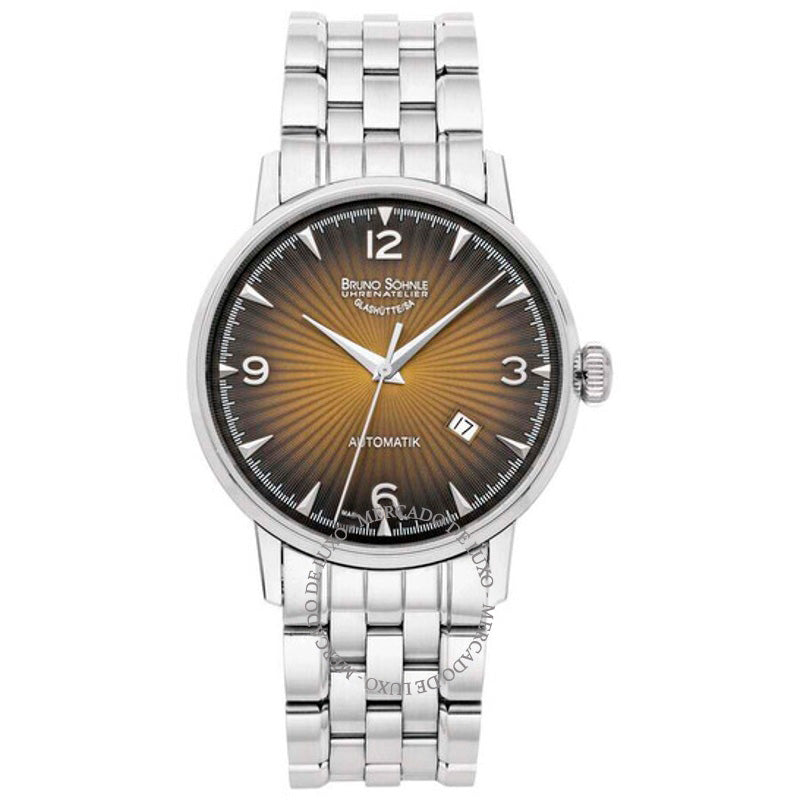 Relógio Stuttgart Automático Mostrador Marrom 42 mm - Mercado de Luxo - O Maior E-Commerce de Bens, Produtos e Serviços de Luxo do Brasil.