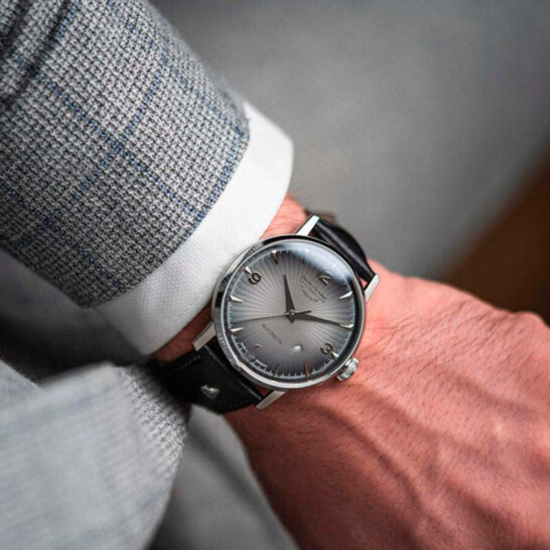 Relógio Stuttgart Automático Mostrador Cinza 42 mm - Mercado de Luxo - O Maior E-Commerce de Bens, Produtos e Serviços de Luxo do Brasil.