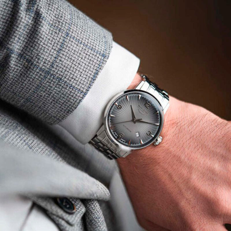 Relógio Stuttgart Automático Mostrador Cinza 42 mm - Mercado de Luxo - O Maior E-Commerce de Bens, Produtos e Serviços de Luxo do Brasil.