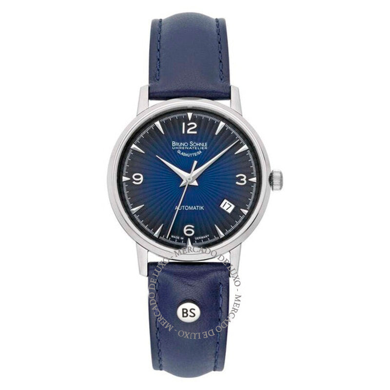 Relógio Stuttgart Automático Mostrador Azul 36 mm - Mercado de Luxo - O Maior E-Commerce de Bens, Produtos e Serviços de Luxo do Brasil.