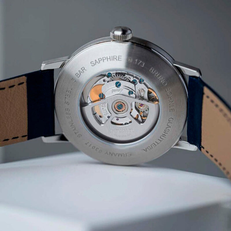 Relógio Stuttgart Automático Mostrador Azul 42 mm - Mercado de Luxo - O Maior E-Commerce de Bens, Produtos e Serviços de Luxo do Brasil.