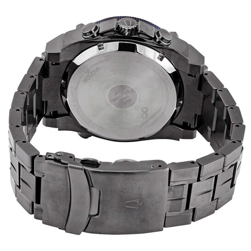 Relógio Cronógrafo Precisionist Quartzo Mostrador Preto e Azul 46 mm - Mercado de Luxo - O Maior E-Commerce de Bens, Produtos e Serviços de Luxo do Brasil.