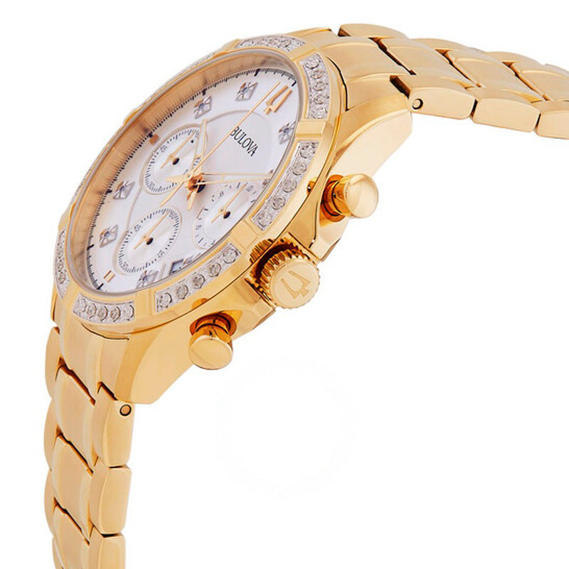 Relógio Cronógrafo clássico com cristal de quartzo e mostrador prateado 42 mm - Mercado de Luxo - O Maior E-Commerce de Bens, Produtos e Serviços de Luxo do Brasil.