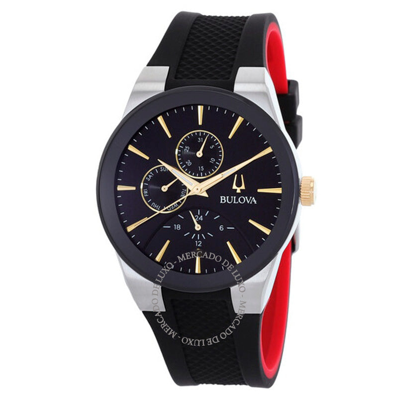 Relógio Cronógrafo Millenia Moderno Quartzo Mostrador Preto 41 mm - Mercado de Luxo - O Maior E-Commerce de Bens, Produtos e Serviços de Luxo do Brasil.