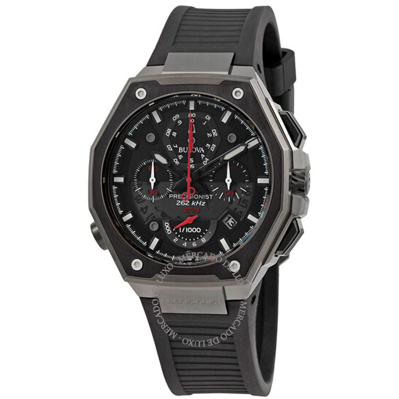 Relógio Cronógrafo Precisionist Quartzo Mostrador Preto 44 mm - Mercado de Luxo - O Maior E-Commerce de Bens, Produtos e Serviços de Luxo do Brasil.