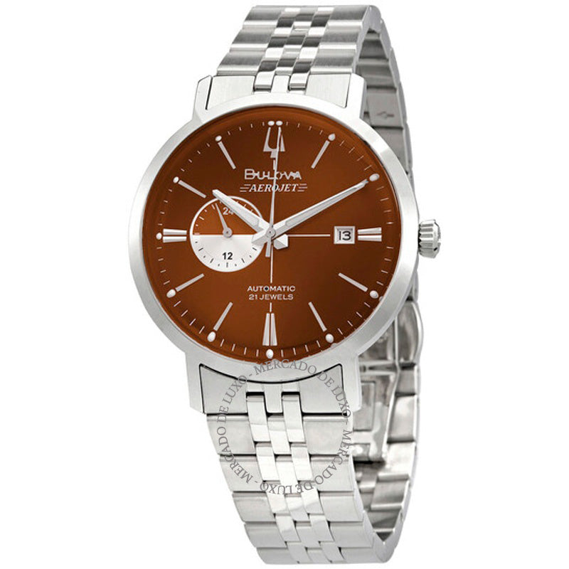Relógio Aerojet Cronógrafo Automático Mostrador Marrom 41 mm - Mercado de Luxo - O Maior E-Commerce de Bens, Produtos e Serviços de Luxo do Brasil.
