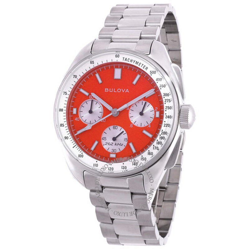 Relógio Lunar Pilot Chronograph Quartzo Mostrador Vermelho 43 mm - Mercado de Luxo - O Maior E-Commerce de Bens, Produtos e Serviços de Luxo do Brasil.