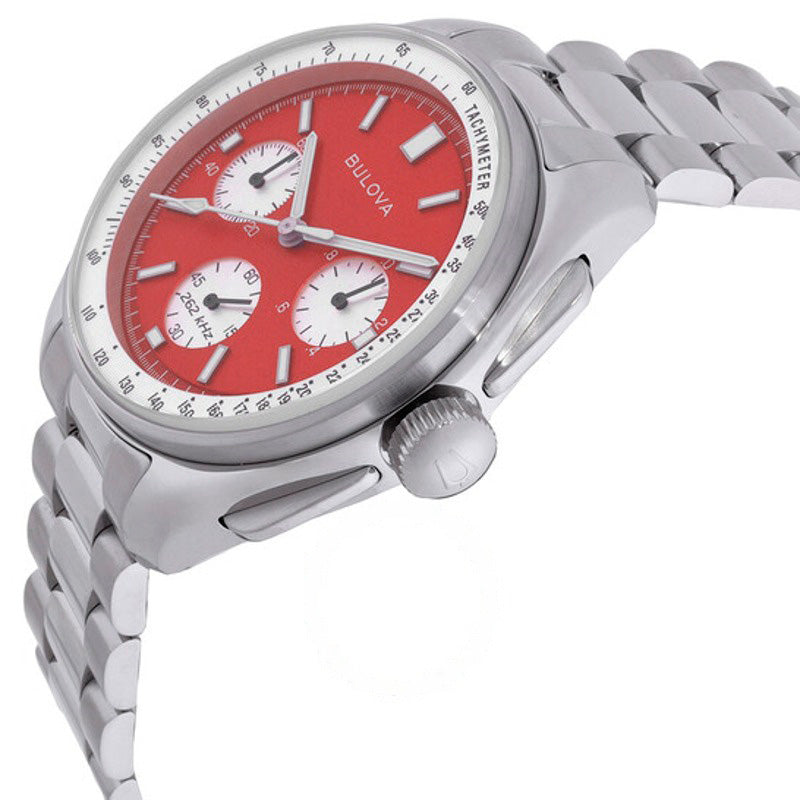 Relógio Lunar Pilot Chronograph Quartzo Mostrador Vermelho 43 mm - Mercado de Luxo - O Maior E-Commerce de Bens, Produtos e Serviços de Luxo do Brasil.