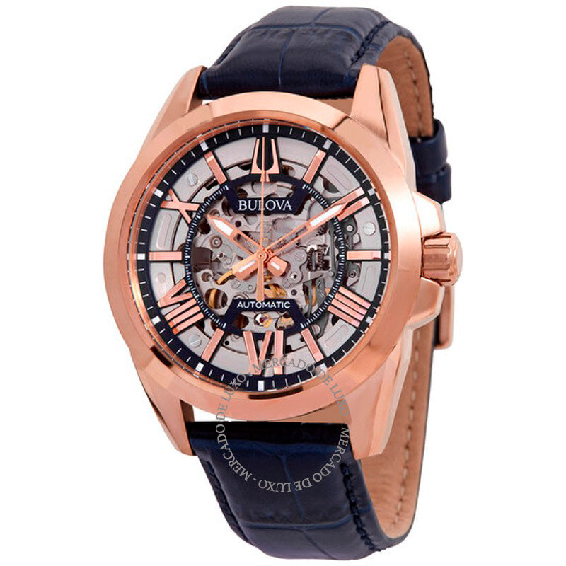 Relógio Sutton Automatic Silver Skeleton Dial 43 mm - Mercado de Luxo - O Maior E-Commerce de Bens, Produtos e Serviços de Luxo do Brasil.