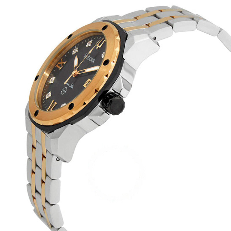 Relógio Relógio Marine Star Quartz com Diamante e Mostrador Preto  - Mercado de Luxo - O Maior E-Commerce de Bens, Produtos e Serviços de Luxo do Brasil.