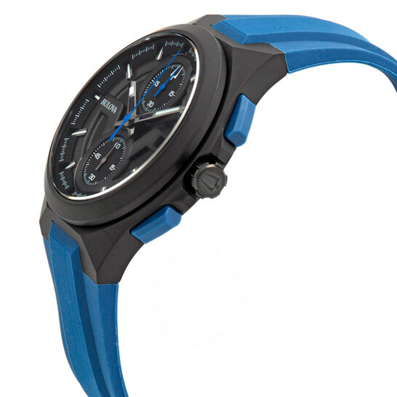 Relógio Maquina Cronógrafo Quartzo Mostrador Preto 46 mm - Mercado de Luxo - O Maior E-Commerce de Bens, Produtos e Serviços de Luxo do Brasil.