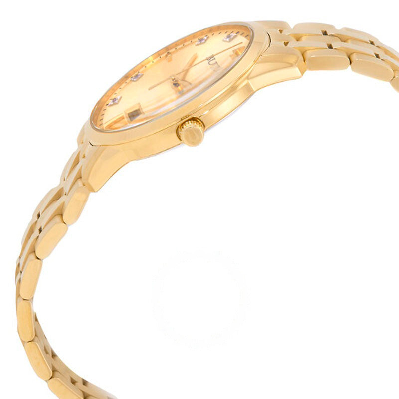 Relógio Mostrador Sutton Quartz Diamond Champagne 40 mm - Mercado de Luxo - O Maior E-Commerce de Bens, Produtos e Serviços de Luxo do Brasil.