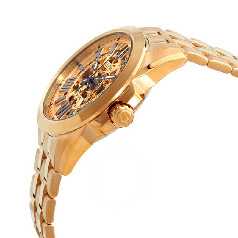 Relógio Sutton Automatic Gold Skeleton Dial 43 mm - Mercado de Luxo - O Maior E-Commerce de Bens, Produtos e Serviços de Luxo do Brasil.