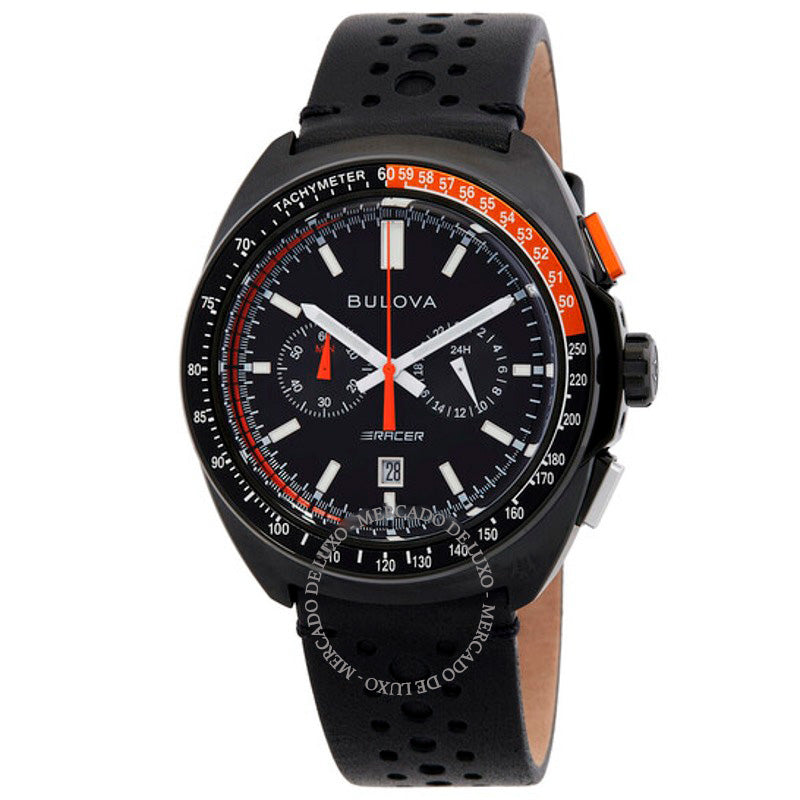 Relógio Racer Chronograph Quartz Mostrador Preto 42 mm - Mercado de Luxo - O Maior E-Commerce de Bens, Produtos e Serviços de Luxo do Brasil.