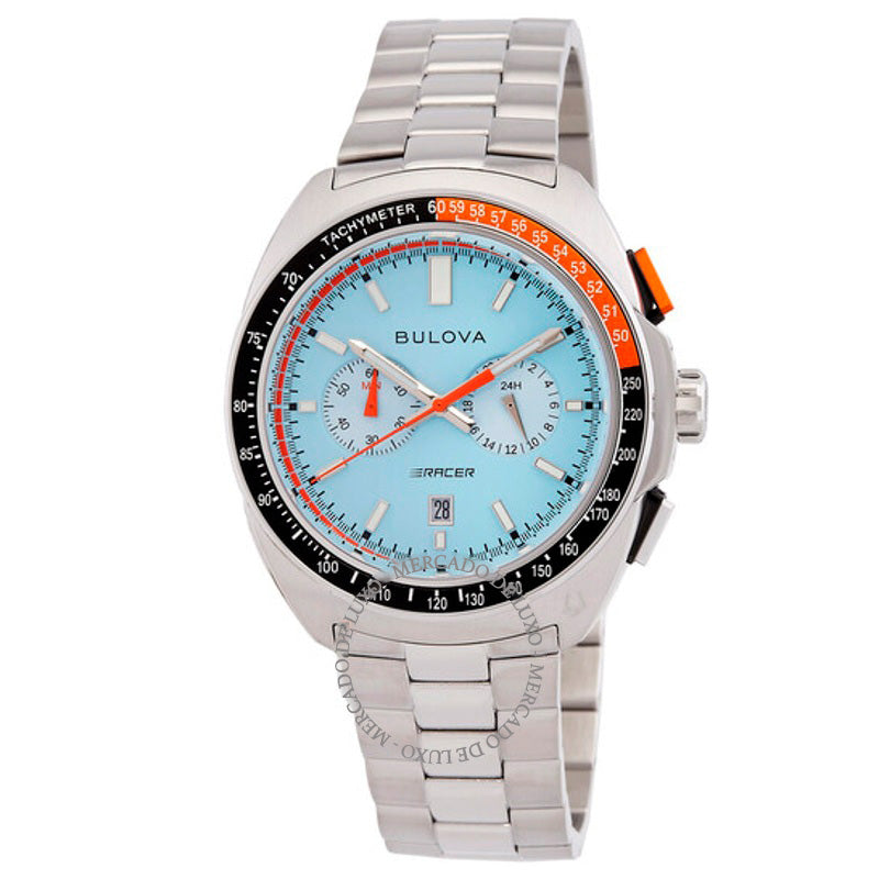 Relógio Racer Chronograph Quartzo Mostrador Azul 42 mm - Mercado de Luxo - O Maior E-Commerce de Bens, Produtos e Serviços de Luxo do Brasil.