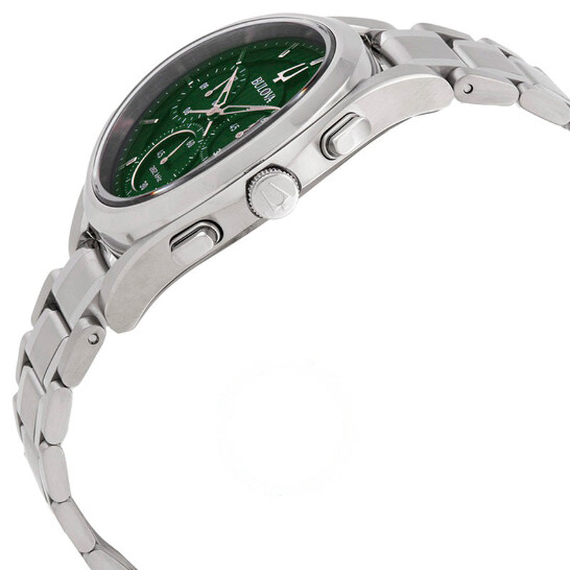 Relógio Cronógrafo Curvo Quartzo Mostrador Verde 44 mm - Mercado de Luxo - O Maior E-Commerce de Bens, Produtos e Serviços de Luxo do Brasil.