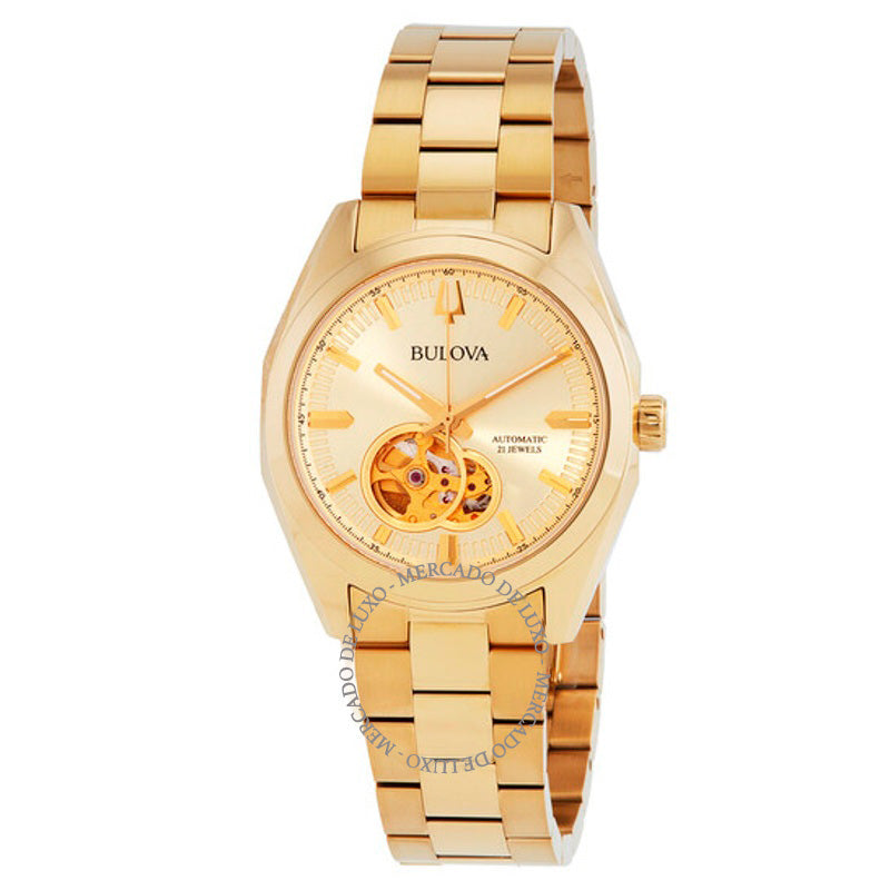 Relógio Surveyor Automatic Champagne Dial 39 mm - Mercado de Luxo - O Maior E-Commerce de Bens, Produtos e Serviços de Luxo do Brasil.