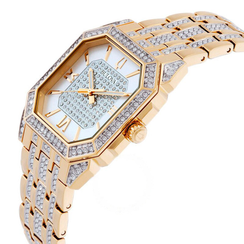 Relógio Mostrador prateado de cristal de quartzo Octava 40 mm - Mercado de Luxo - O Maior E-Commerce de Bens, Produtos e Serviços de Luxo do Brasil.