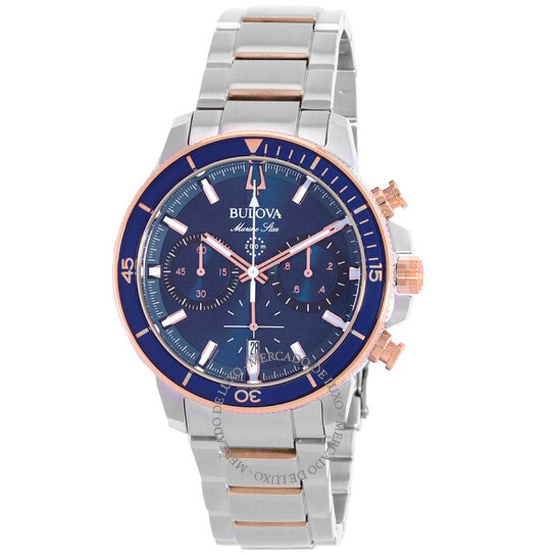 Relógio Cronógrafo Marine Star Mostrador Azul 45 mm - Mercado de Luxo - O Maior E-Commerce de Bens, Produtos e Serviços de Luxo do Brasil.