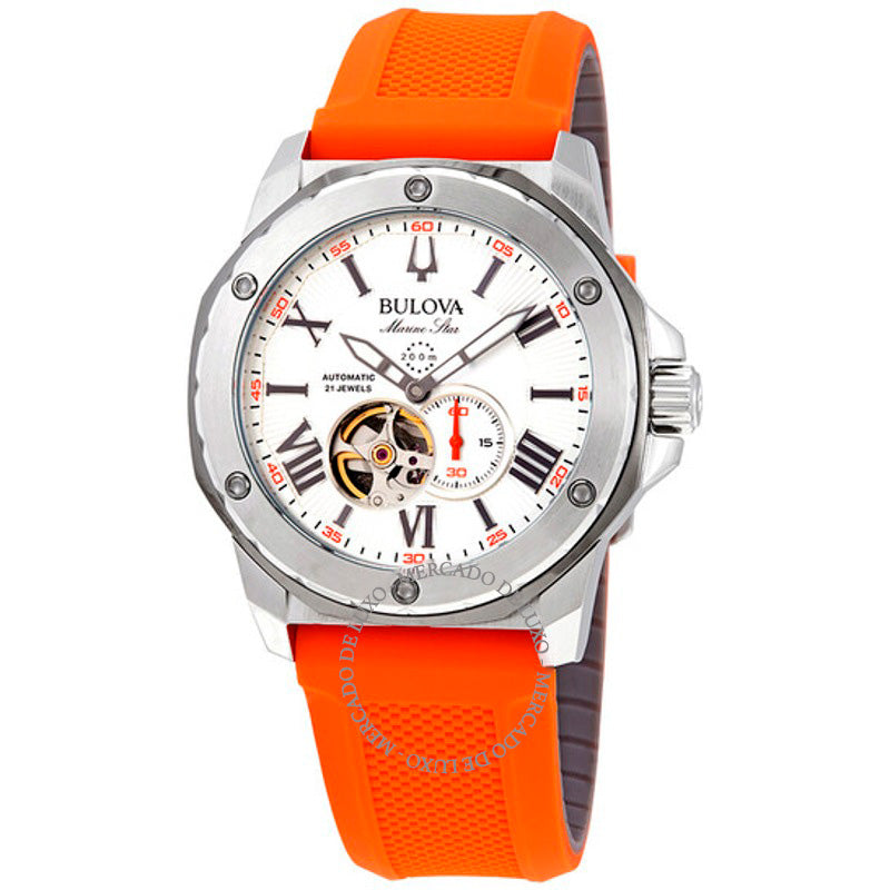 Relógio Marine Star Automático Mostrador Prateado 45 mm - Mercado de Luxo - O Maior E-Commerce de Bens, Produtos e Serviços de Luxo do Brasil.