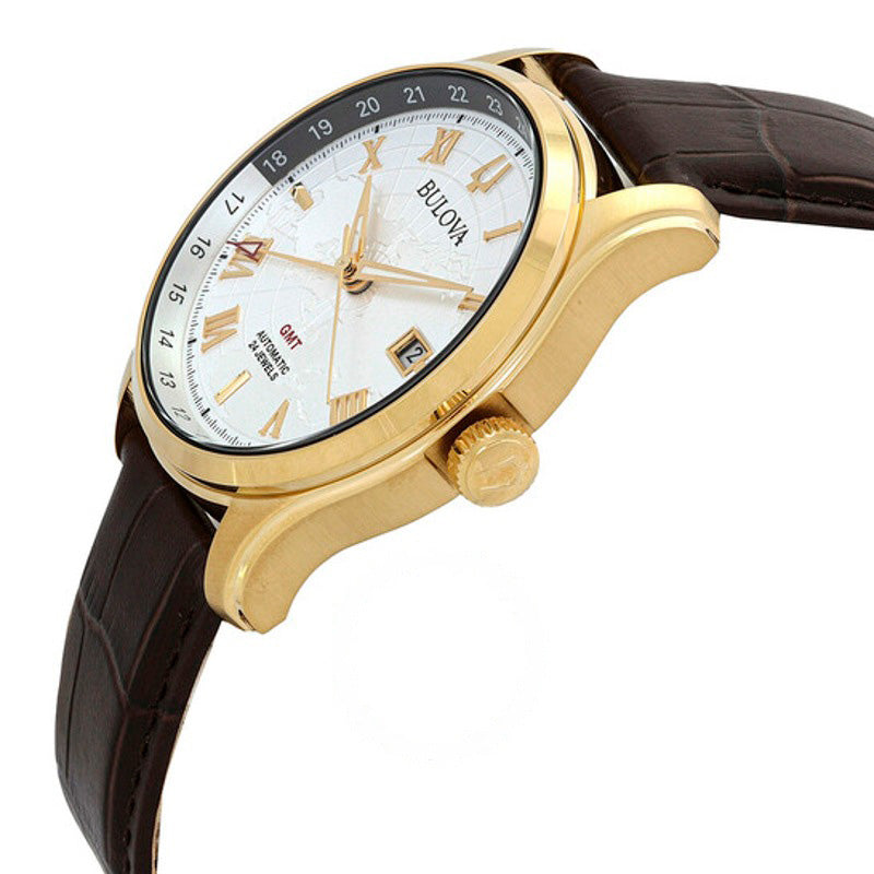 Relógio Wilton GMT Automático Mostrador Prateado 43 mm - Mercado de Luxo - O Maior E-Commerce de Bens, Produtos e Serviços de Luxo do Brasil.
