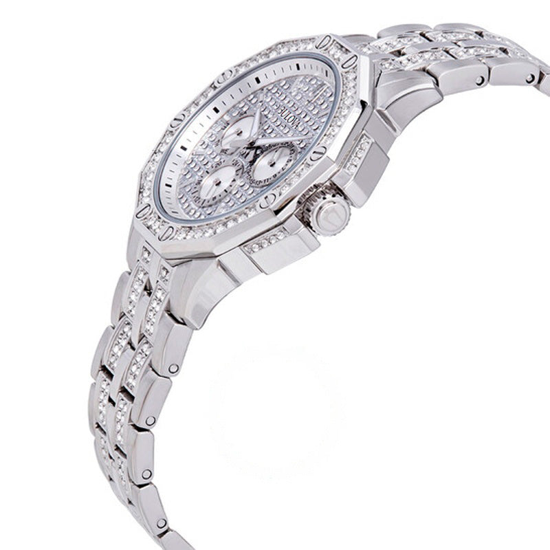 Relógio Mostrador de cristal multifunções Pave 42 mm - Mercado de Luxo - O Maior E-Commerce de Bens, Produtos e Serviços de Luxo do Brasil.