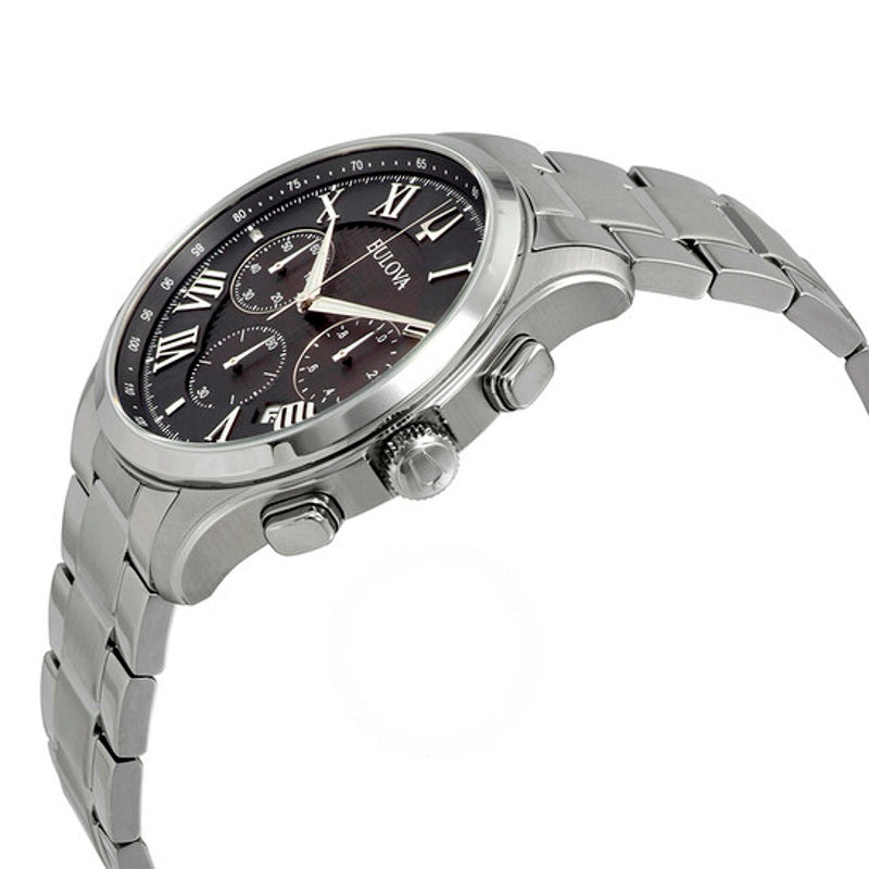 Relógio Cronógrafo clássico com mostrador preto 46 mm - Mercado de Luxo - O Maior E-Commerce de Bens, Produtos e Serviços de Luxo do Brasil.