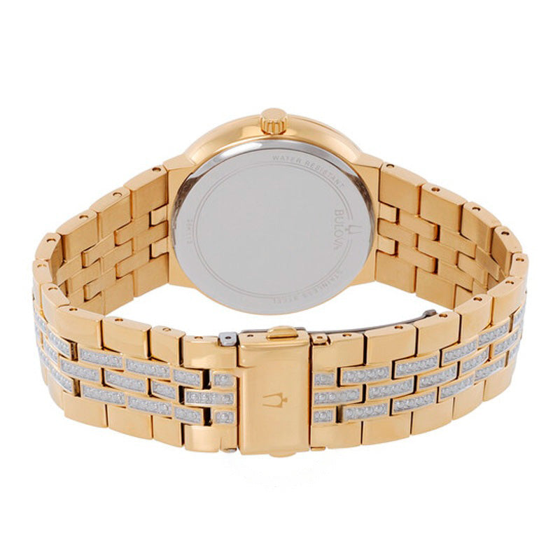 Relógio Mostrador de cristal de quartzo champanhe 40 mm - Mercado de Luxo - O Maior E-Commerce de Bens, Produtos e Serviços de Luxo do Brasil.