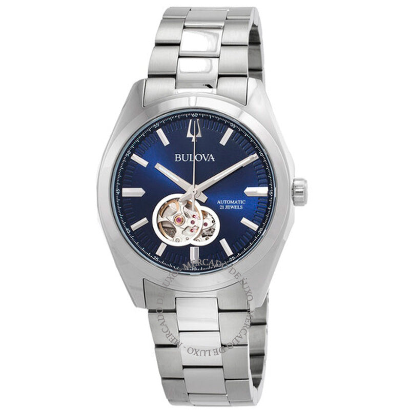 Relógio Surveyor Automático Mostrador Azul 42 mm - Mercado de Luxo - O Maior E-Commerce de Bens, Produtos e Serviços de Luxo do Brasil.