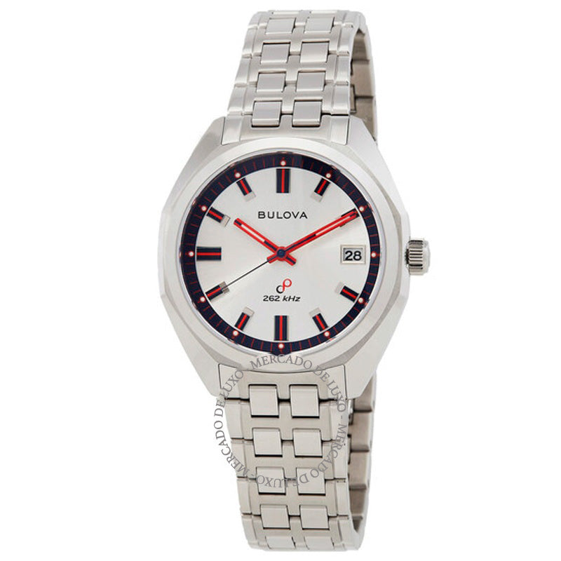 Relógio Jet Star Quartz Mostrador Prateado 40 mm - Mercado de Luxo - O Maior E-Commerce de Bens, Produtos e Serviços de Luxo do Brasil.