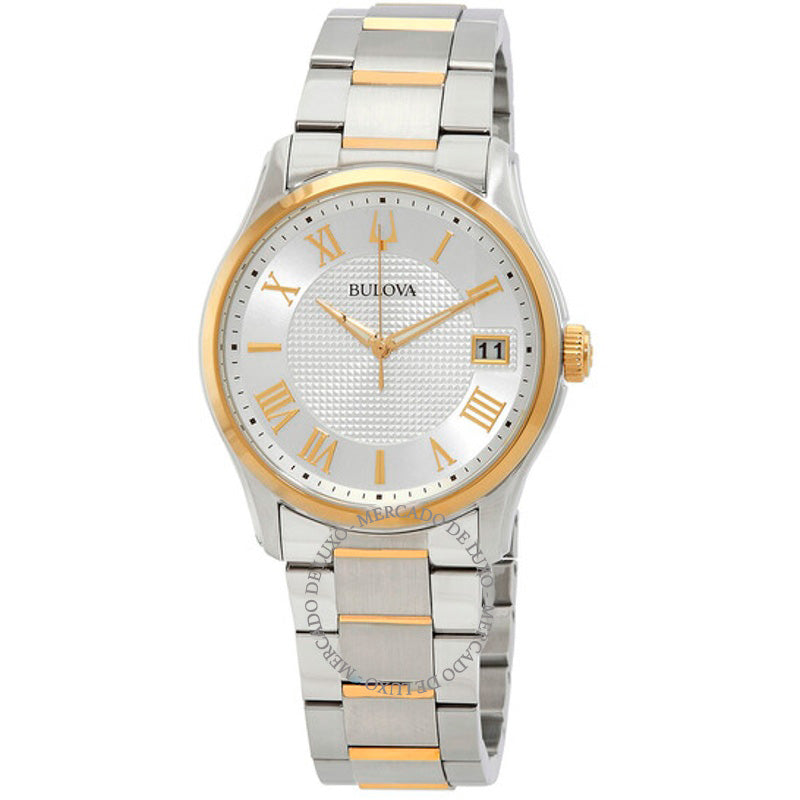 Relógio Mostrador prateado de quartzo Wilton 41 mm - Mercado de Luxo - O Maior E-Commerce de Bens, Produtos e Serviços de Luxo do Brasil.