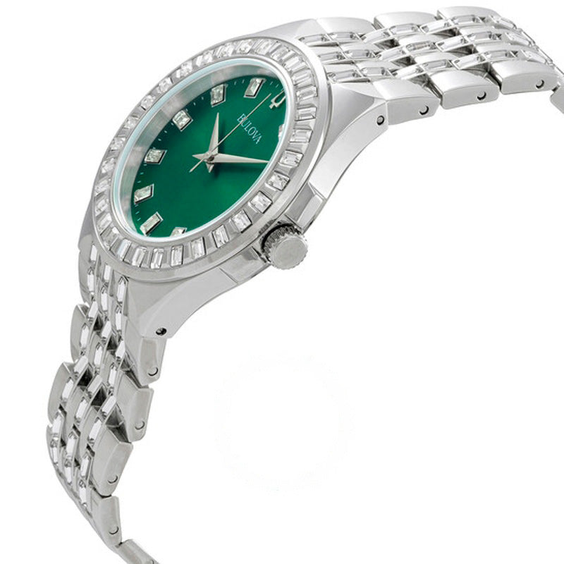Relógio Mostrador verde de cristal de quartzo 42 mm - Mercado de Luxo - O Maior E-Commerce de Bens, Produtos e Serviços de Luxo do Brasil.