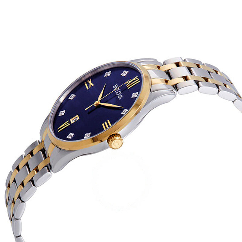 Relógio Mostrador Azul Diamante Clássico 40 mm - Mercado de Luxo - O Maior E-Commerce de Bens, Produtos e Serviços de Luxo do Brasil.