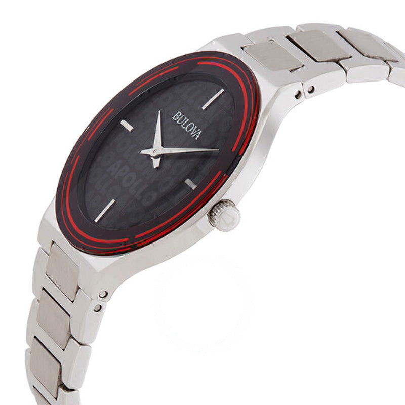 Relógio Apollo Quartz Mostrador Preto 43 mm - Mercado de Luxo - O Maior E-Commerce de Bens, Produtos e Serviços de Luxo do Brasil.