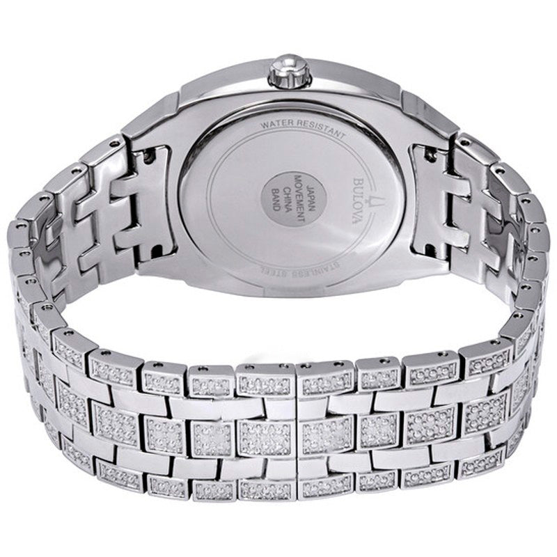 Relógio Pavê de cristal Swarovski 40 mm - Mercado de Luxo - O Maior E-Commerce de Bens, Produtos e Serviços de Luxo do Brasil.