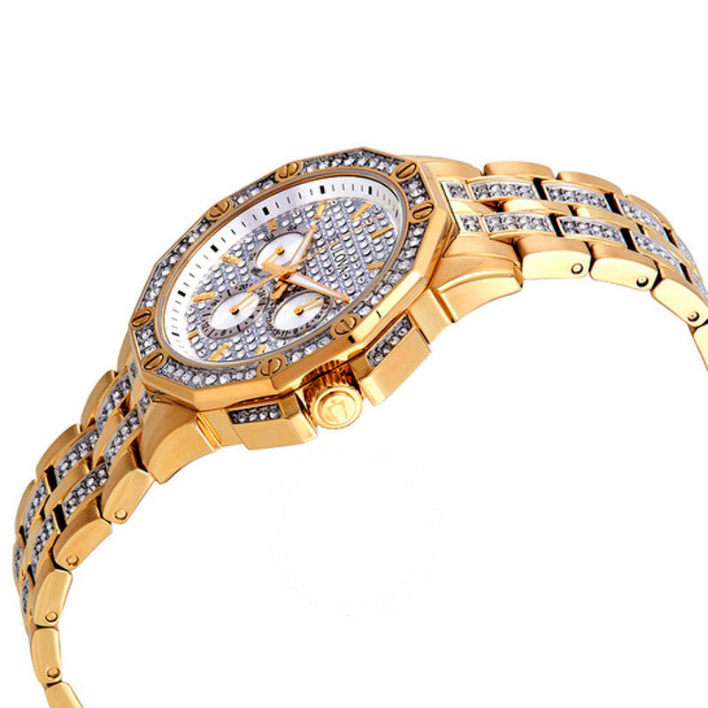 Relógio Mostrador prateado cristal 41 mm - Mercado de Luxo - O Maior E-Commerce de Bens, Produtos e Serviços de Luxo do Brasil.