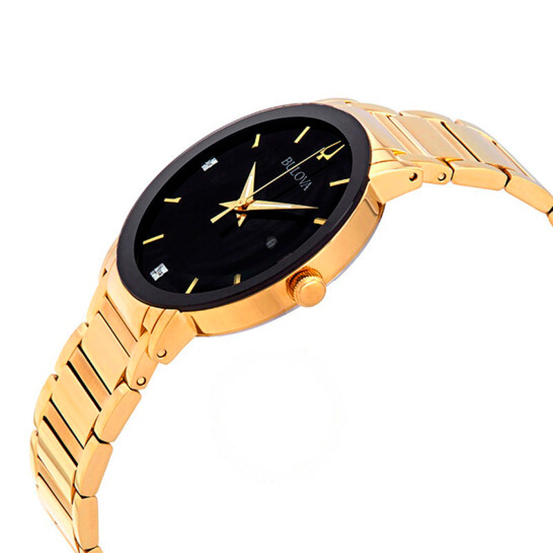 Relógio Mostrador preto diamante 40 mm - Mercado de Luxo - O Maior E-Commerce de Bens, Produtos e Serviços de Luxo do Brasil.