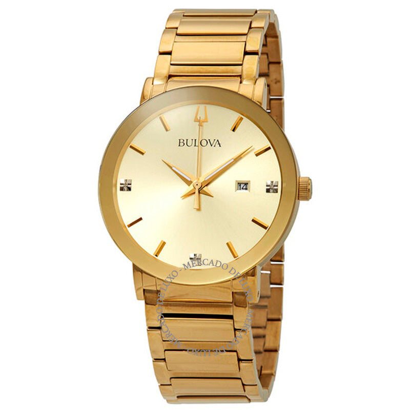 Relógio Mostrador de ouro com diamantes 42 mm - Mercado de Luxo - O Maior E-Commerce de Bens, Produtos e Serviços de Luxo do Brasil.