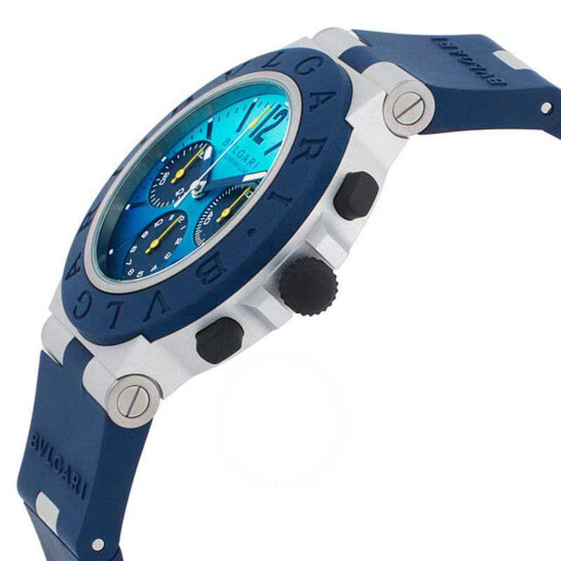 Relógio Capri Edition Cronógrafo Automático de Alumínio Mostrador Azul  - Mercado de Luxo - O Maior E-Commerce de Bens, Produtos e Serviços de Luxo do Brasil.