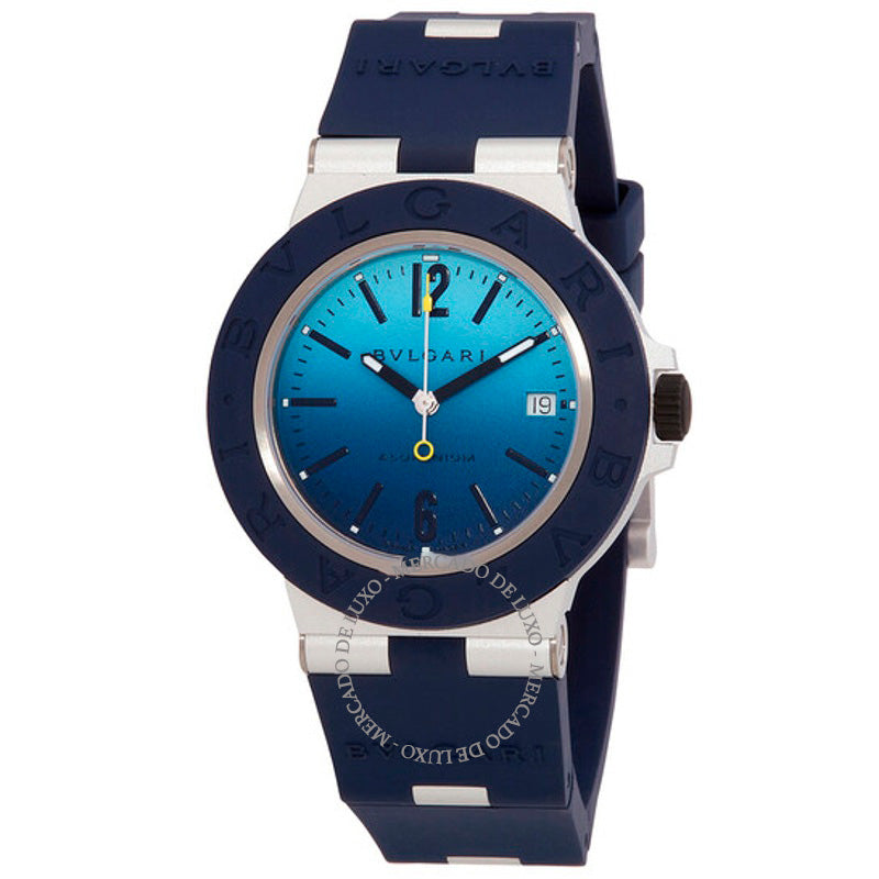 Relógio Edição Capri de alumínio mostrador azul automático 40 mm - Mercado de Luxo - O Maior E-Commerce de Bens, Produtos e Serviços de Luxo do Brasil.