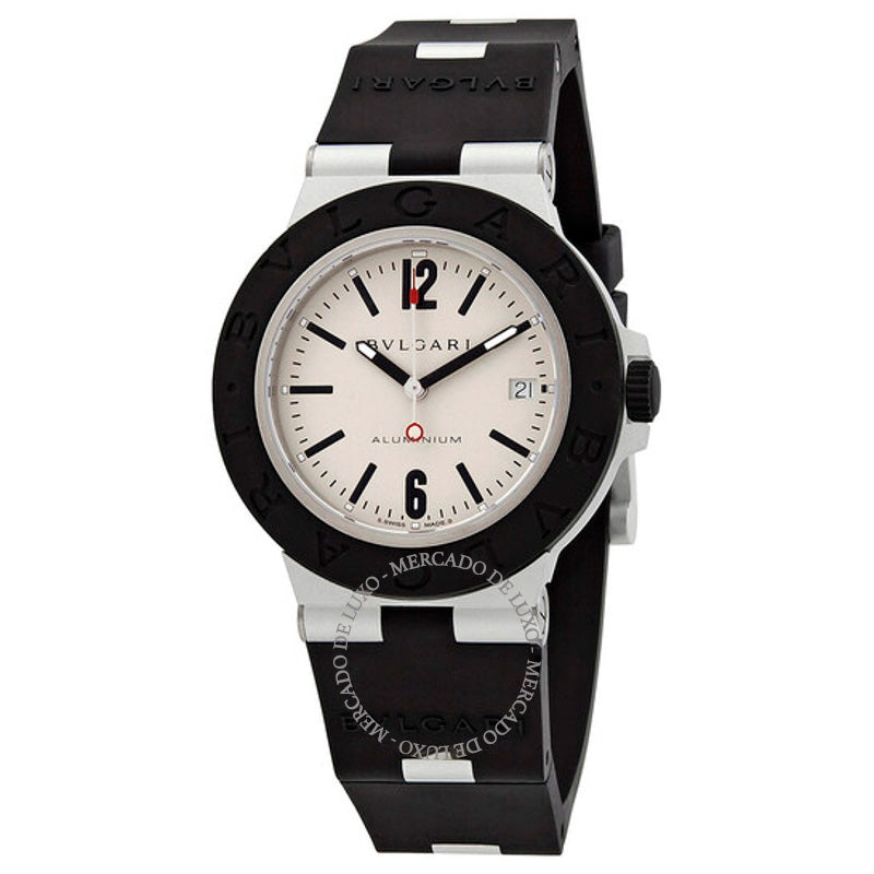 Relógio Mostrador cinza automático de alumínio 40 mm - Mercado de Luxo - O Maior E-Commerce de Bens, Produtos e Serviços de Luxo do Brasil.