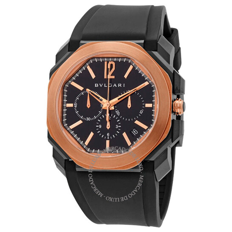 Relógio Octo Automático Mostrador Preto 41 mm - Mercado de Luxo - O Maior E-Commerce de Bens, Produtos e Serviços de Luxo do Brasil.