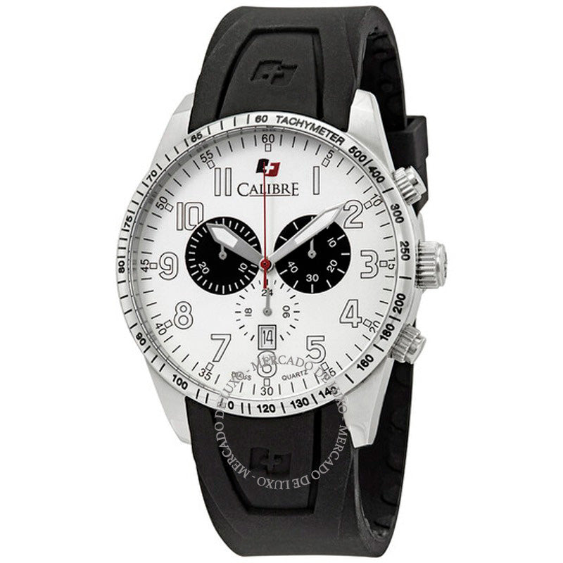 Relógio Cronógrafo Recruit Mostrador Branco 45 mm - Mercado de Luxo - O Maior E-Commerce de Bens, Produtos e Serviços de Luxo do Brasil.