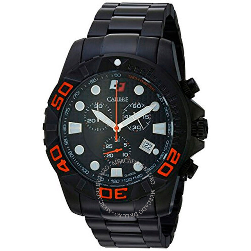 Relógio Cronógrafo Akron Black Dial 42 mm - Mercado de Luxo - O Maior E-Commerce de Bens, Produtos e Serviços de Luxo do Brasil.