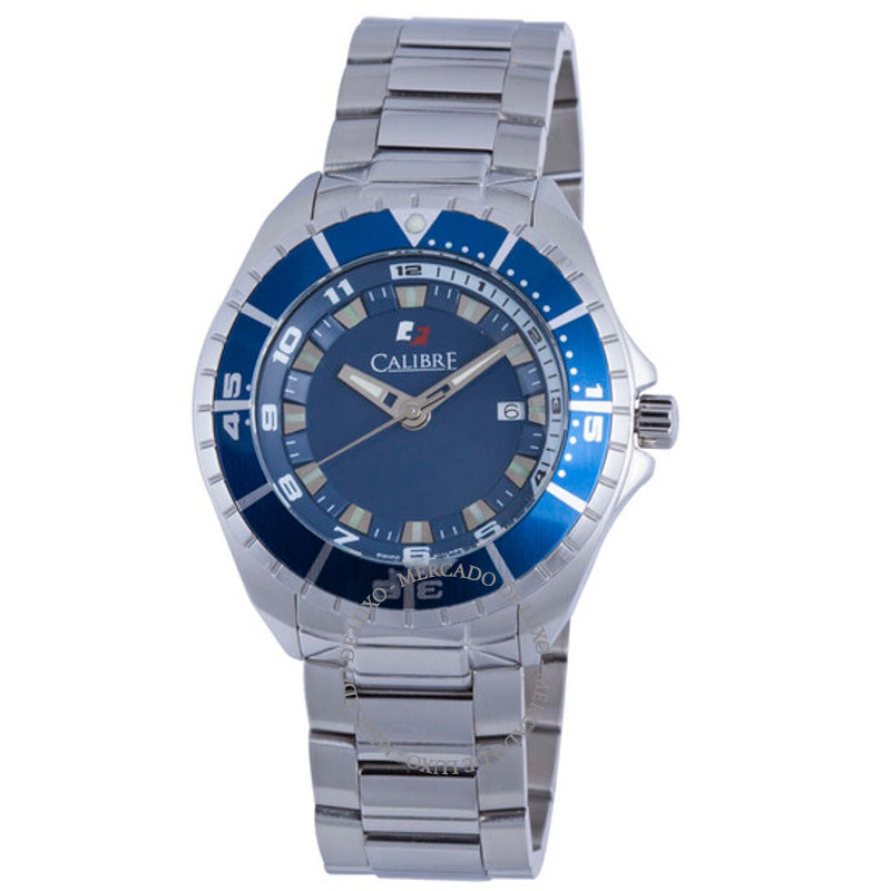 Relógio Mostrador azul Sea Knoght  - Mercado de Luxo - O Maior E-Commerce de Bens, Produtos e Serviços de Luxo do Brasil.
